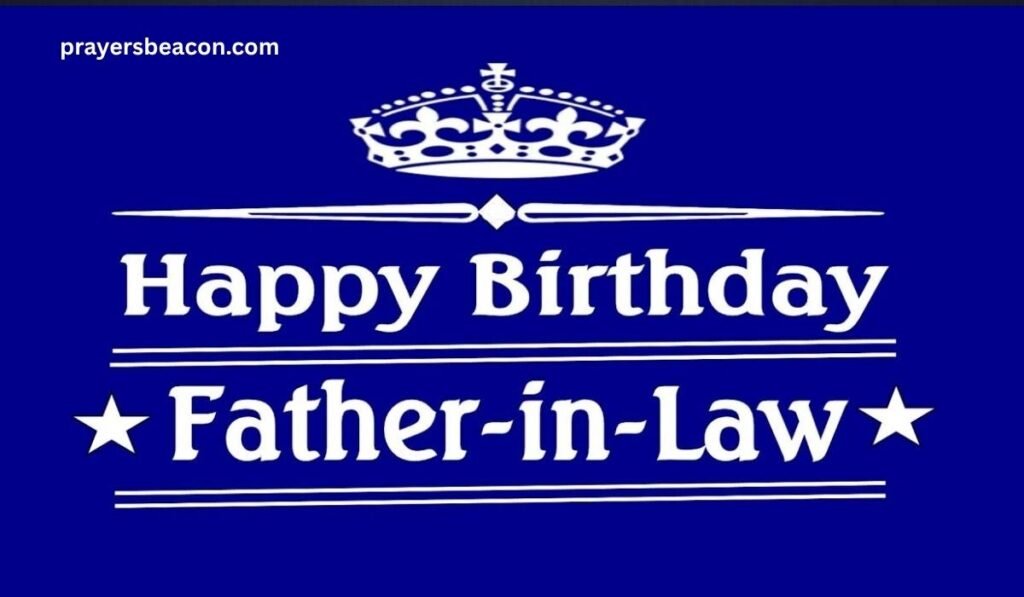 Birthday Greetings from Father-in-Law