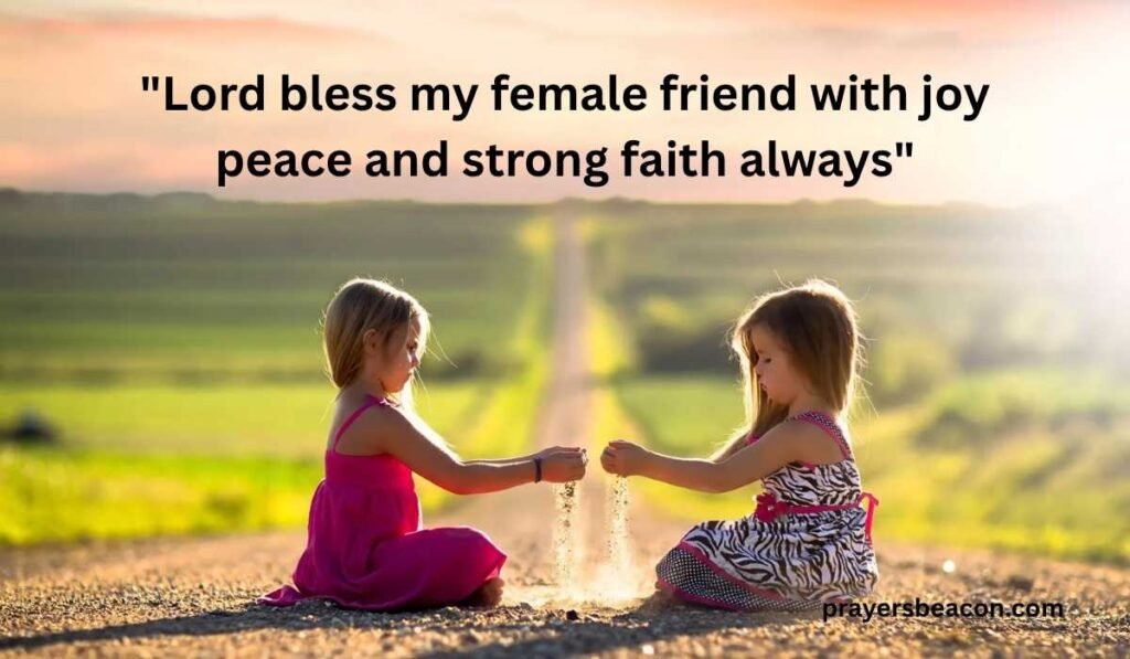Birthday Prayer for a Female Friend