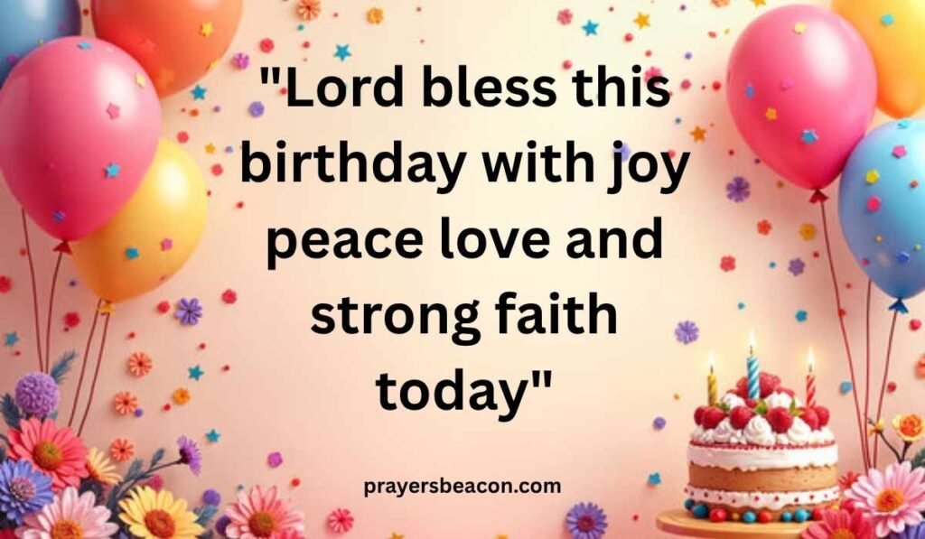 Birthday Prayer Wishes