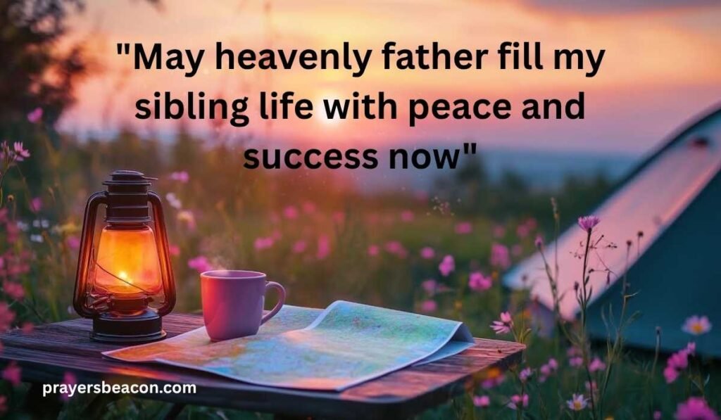 Happy Birthday Prayer for a Sibling