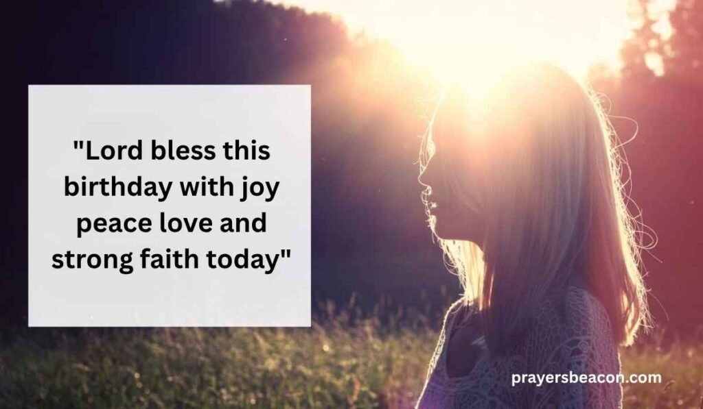 Short and Sweet Birthday Prayers