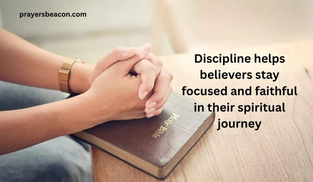 Prayer for Discipline