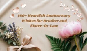 Anniversary Wishes for Brother and Sister-in-Law