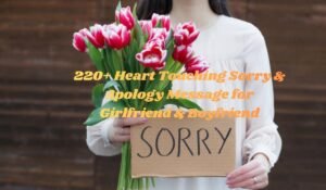 Apology Message