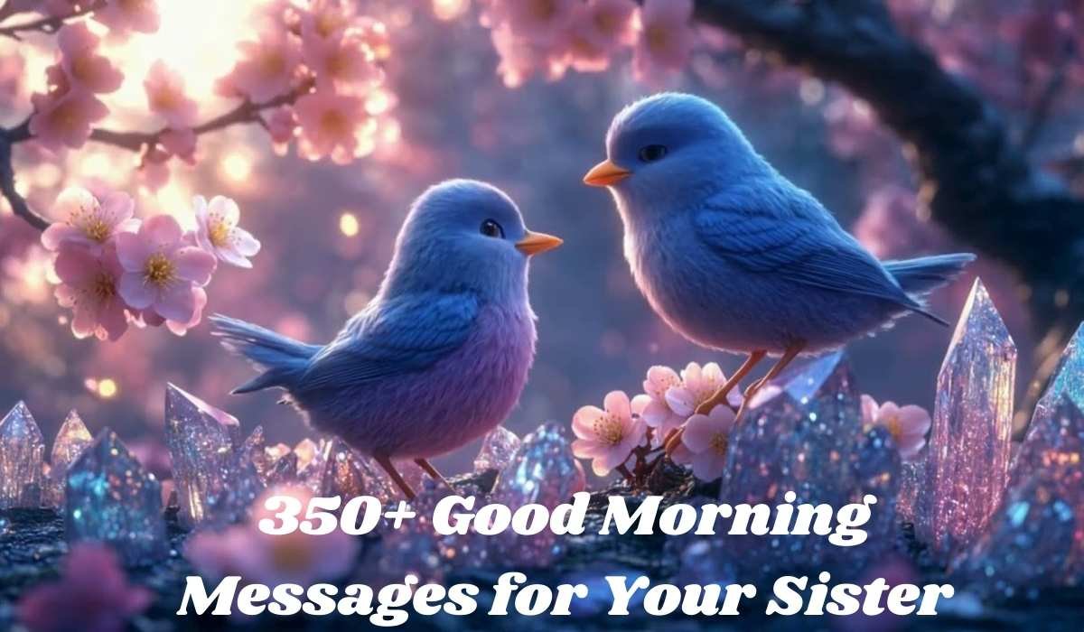 Good Morning Messages for Your Sister