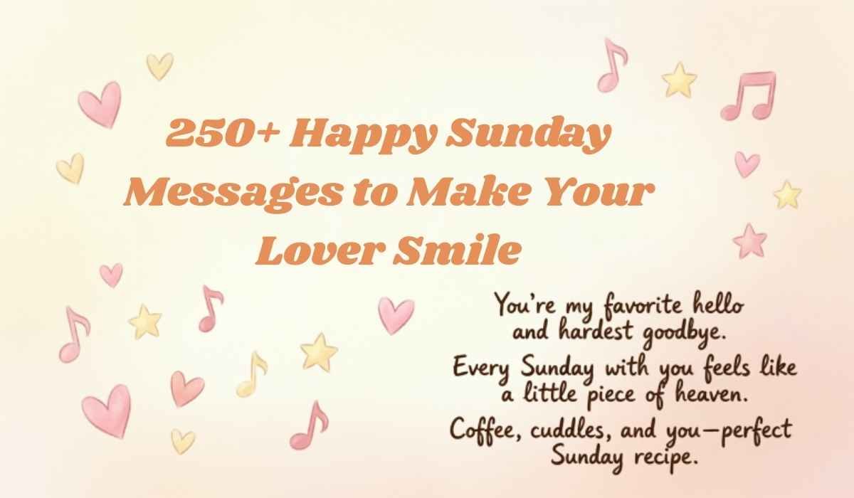 Happy Sunday Messages
