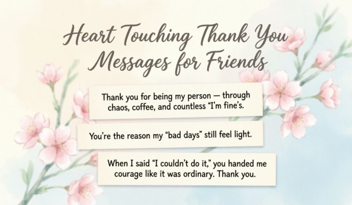 220+ Loving Thank You Messages for Friends and Family