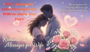 Romantic Love Messages for Wife