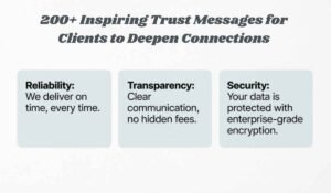 Trust Messages for Clients