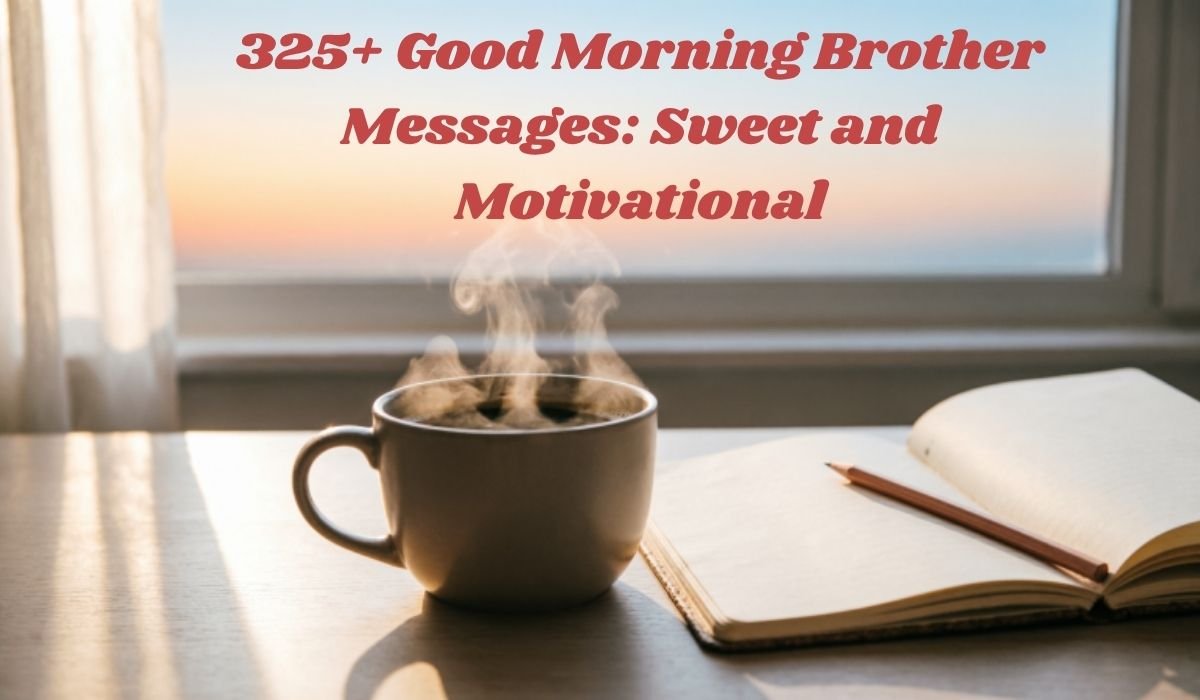 Good Morning Brother Messages