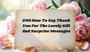 Thank You For The Lovely Gift