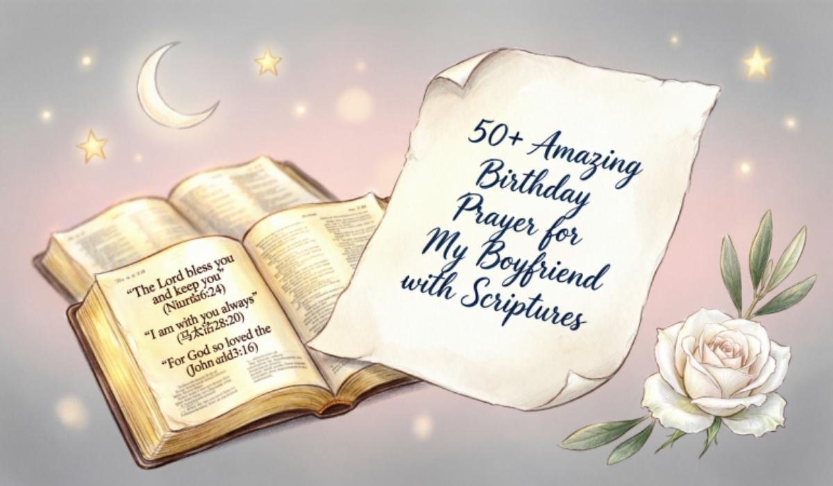 Birthday Prayer for My Boyfriend