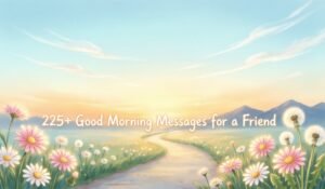 Good Morning Messages for a Friend