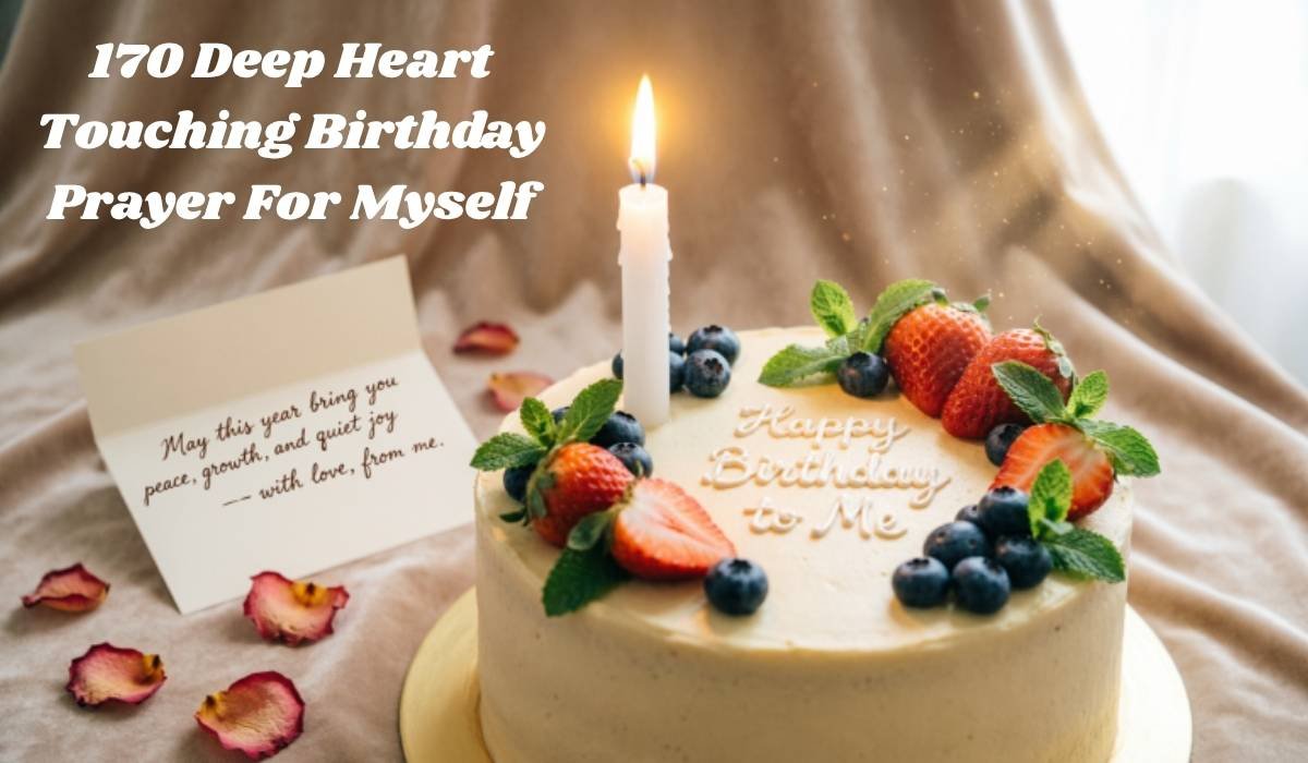Heart Touching Birthday Prayer For Myself