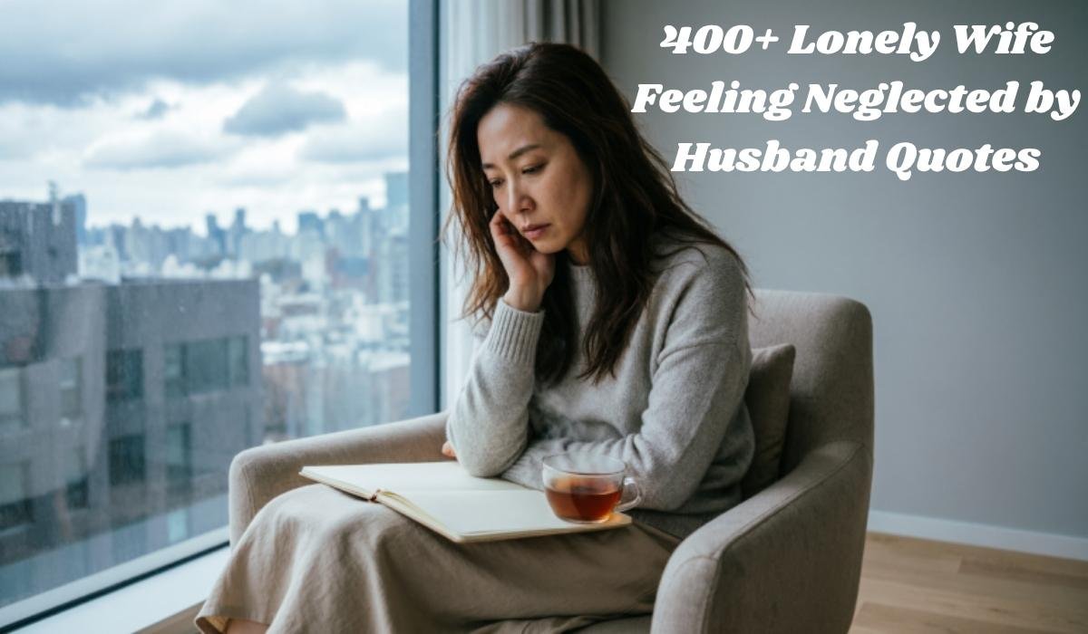 Lonely Wife Feeling Neglected by Husband Quotes