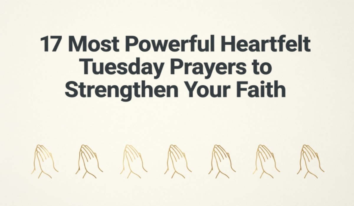 Tuesday Prayers