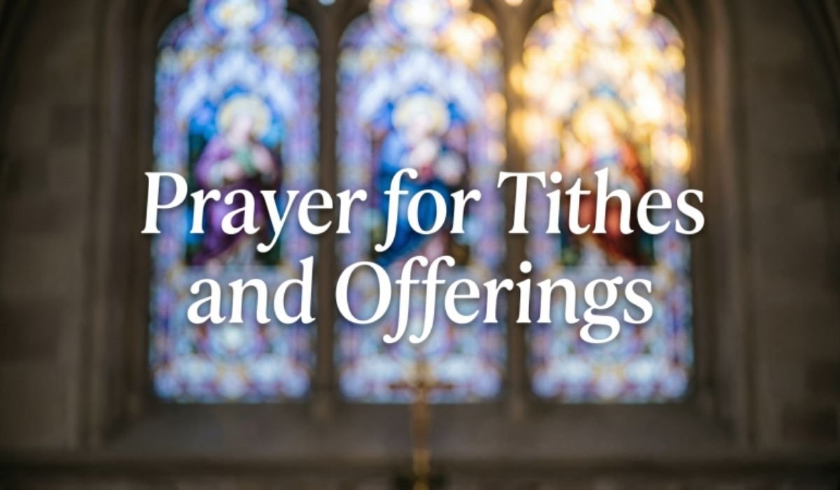 49 Prayer for Offering Examples for Church Services