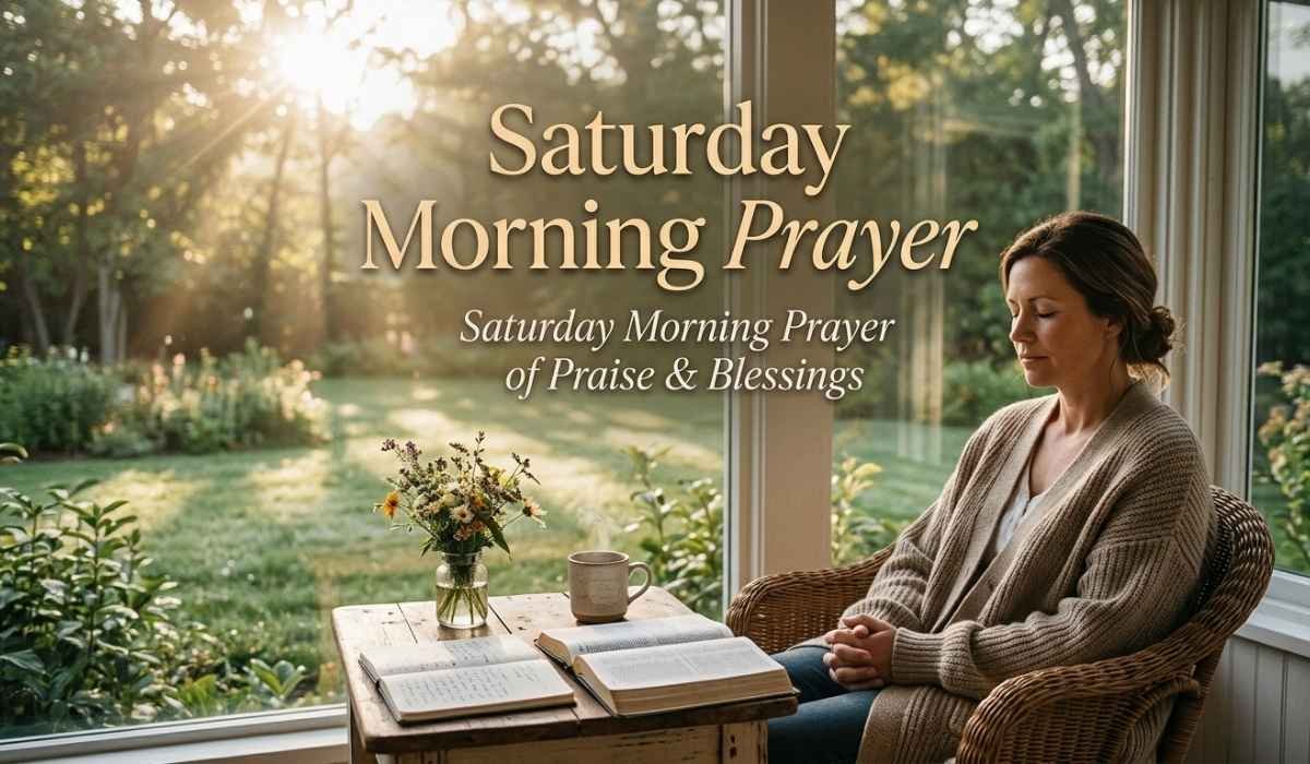 Saturday Morning Prayer of Praise