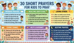 Short Prayers for Kids